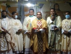 Pertama Dalam Sejarah, Paroki Sta. Maria Fatima Taklale “Lahirkan” Satu Imam Baru
