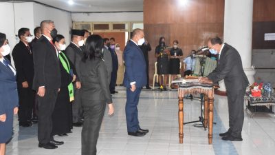 Hari Ini, Wali Kota Lantik 54 Pejabat Tinggi Pratama dan Fungsional Lingkup Pemkot Kupang