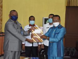 Sekda Obet Laha Pimpin Langsung Serah Terima Jabatan Kadis Capilduk Kabupaten Kupang