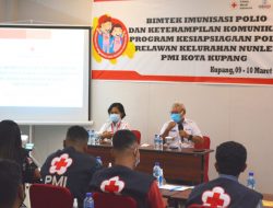 Wakil wali Kota Kupang Minta Relawan Sukseskan Imunisasi Polio