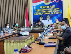 Buka Forum Lintas Perangkat Daerah, Wabup Kupang Apresiasi Kinerja DPRD dan OPD