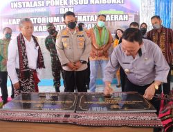 Resmikan Dua Gedung Baru RSUD Naibonat, Bupati Korinus Minta Berikan Pelayanan Terbaik