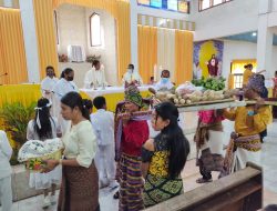 Hadiri Ultah ke 72 Paroki St. Yohanes Permandi Buraen, Bupati Kupang Didoakan Maju Lagi di Pilbup Mendatang.