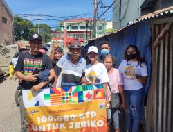 Ngaku fans, Pedagang Pasar Kasih Serahkan KTP Dukung Jeriko Maju Pilwalkot