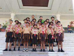 Didampingi Kapolres, Wabup Kupang Lepas Peserta JamDa dan JamNas Pramuka