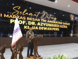 Ketua Dewan Pers Azyumardi Azra Ajak Kembangkan Jurnalisme Berbasis Pancasila   