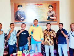Terus Memperkenalkan Diri, DPD SMSI Kabupaten Kupang Kembali Bertemu Kajari Oelamasi