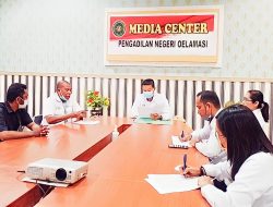 Menuju Prestasi WBBM, PN Oelamasi Minta Dukungan Media