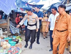 Gandeng Forkopimda, George Hadjo Pantau Pengelolaan Pasar Oeba