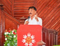 Hadiri Ibadah Emeritasi, Penjabat Wali Kota Kupang Sampaikan 5 Pesan