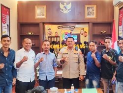 Audiens dengan Kapolres Kupang, SMSI Diminta Kolaborasi Sukseskan Pilkades Serentak