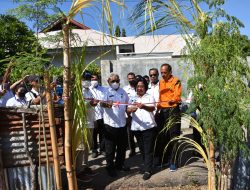 Wawali Kupang Launching Kampung Sadar Inflasi di Kelurahan Kayu Putih