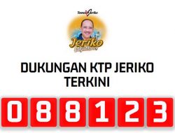 Terus Meningkat, KTP untuk Jeriko Maju Pilwalkot Nyaris Tembus 100 Ribu