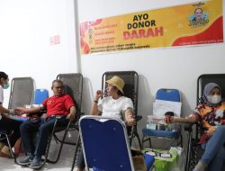 Rayakan HUT RI Ke-77, Teman Jeriko Sumbang 47 Kantong Darah