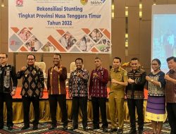 Wagub Josef Nai Soi Buka Rekonsiliasi Stunting Tingkat Propinsi NTT