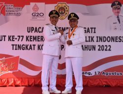 Pimpin Upacara HUT RI Ke 77, Jeriko dan Herman Man Pamitan ke Warga Kota Kupang