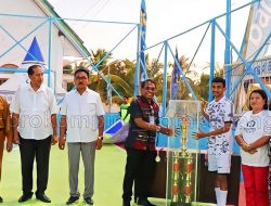 Buka Turnamen Futsal GSM Cup III, George Hadjo Serukan Jaga Kebersihan Lingkungan