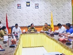 Bupati Korinus Pimpin Rapat Evaluasi KONI Kabupaten Kupang