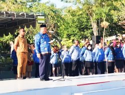 Pimpin Apel KORPRI, Sekda Funay Minta ASN Bersinergi Gapai Kota Terbersih