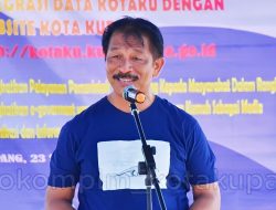Pj Wali Kota Launching Integrasi Data Kotaku dalam Website Kota Kupang