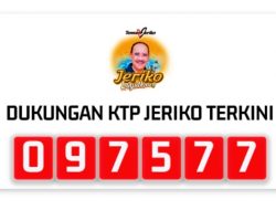 WoW, Kurang 2 500 Dukungan KTP untuk Jeriko Genap 100 Ribu