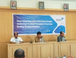 Wabup Jerry Buka Kegiatan FGD dan Rekonsiliasi Stunting Kabupaten Kupang