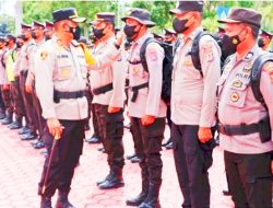 Kapolres Kupang Lepas Pasukan Pengamanan Pilkades Serentak