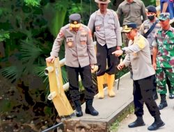 Kapolda NTT Tinjau Langsung Jembatan Nunpisa yang Ambruk di Kabupaten Kupang