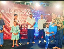 Jeriko Berbagi Kasih di Perayaan Natal Jurnalis NTT
