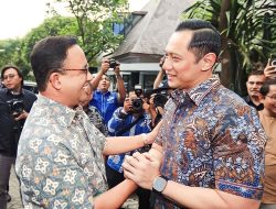 Anies dan Tim Kecil Koalisi Perubahan Sambangi AHY di kantor Demokrat