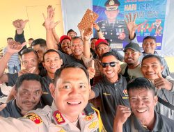 Jadi Satu Keluarga, Polres Kupang dan Pers Rayakan Syukuran HPN 2023