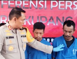 Polres Kupang Amankan Dua Pelaku Cabul dan Persetubuhan Anak di Bawah Umur