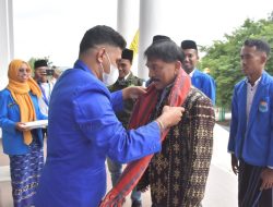 Pj Wali Kota Kupang Tantang PMII Terlibat Tangani Stunting dan Kebersihan