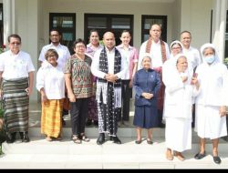 Gubernur VBL Kunjungi RS. St. Carolus Borromeus Kupang