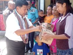 Tekan Stunting, Wabup Kupang Pantau Kegiatan Timbang Ukur di Posyandu Imanuel I Fatuleu