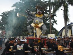 Sambut Nyepi Tahun Baru Saka 1945, Umat Hindu Kota Kupang Gelar Pawai Ogoh-ogoh