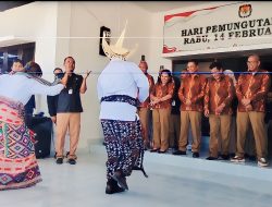 Natoni dan Foti Iringi Pendaftaran 35 Bacaleg Perindo Kabupaten Kupang ke KPUD