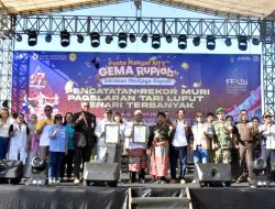 WoW, Tarian Massal Lufut di Kota Kupang Catat Rekor Muri