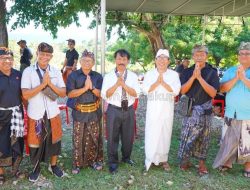 Pj Wali Kota Hadiri Upacara Ngaben Umat Hindu Kupang