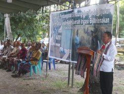 Hadiri Syukuran Panen Padi di Desa Tanah Putih, Bupati Kupang Mengaku Bangga Atas Kerja Keras Petani