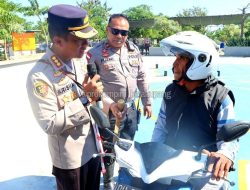 Pj Wali Kota Kupang Resmikan Taman Praktek Lalu Lintas Polresta