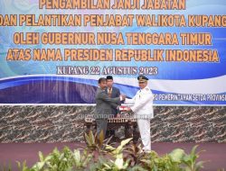 Fahren Funay Resmi Jadi Penjabat Wali Kota Kupang Gantikan George Hadjo