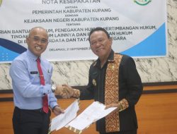 Pemkab Kupang dan Kejari Oelamasi Sepakat Kerja Sama Penegakan dan Bantuan Hukum