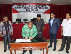 DPRD dan PemKot Kupang Sepakat Tetapkan APBD 2024