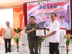 Usai Tinjau Lokasi, Pj Gubernur NTT Helat Rakor Penanganan Bencana Erupsi Gunung Lewotobi Laki – laki