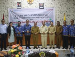 Bupati Korinus Buka FGD Kabupaten Kupang dalam Angka 2024