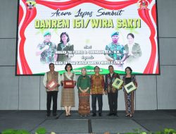 Pj Gubernur NTT Hadiri Lepas Sambut Dandrem 162 Wira Sakti