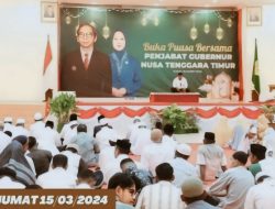 Pj Gubernur NTT Buka Puasa Bersama Kerukunan Marga Lamahala Kupang