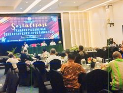 KPUD Kabupaten Kupang Sosialisasi Tahapan Pilkada dan Penetapan Kursi DPRD 2024.