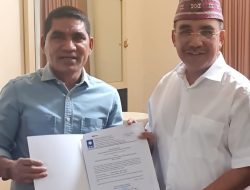 Pilwalkot Kupang, Paslon Jeriko – Adinda Terima SK PAN